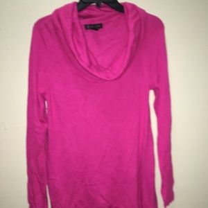 I.N.C Mock neck pink long sleeve top